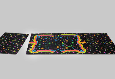 Dirty Donnie Dually Blacklight Arcade Carpet LE