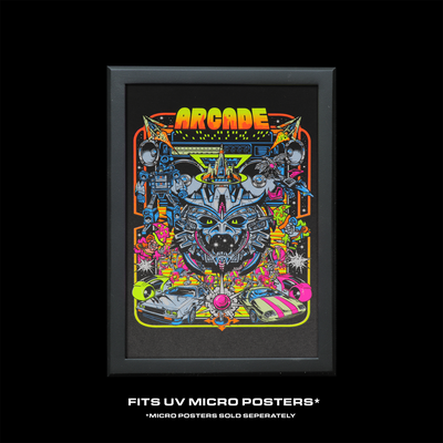 Arcade Blacklight Playset