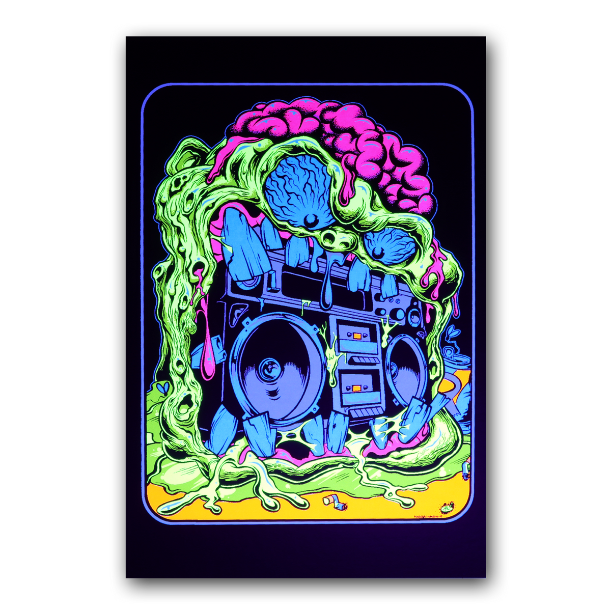 MasterBlasterUVMicroPosterBlac