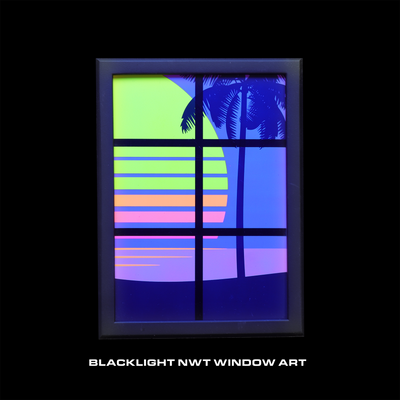 Arcade Blacklight Playset