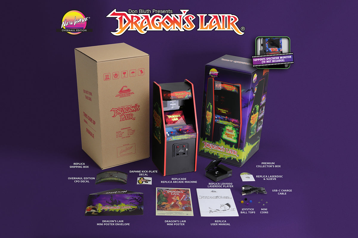 Dragon's lair ドラゴンズレア Replicade DragonsLairRedTrimOHBeauty-