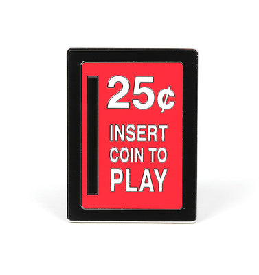 Insert Coin Collectible Enamel Pin