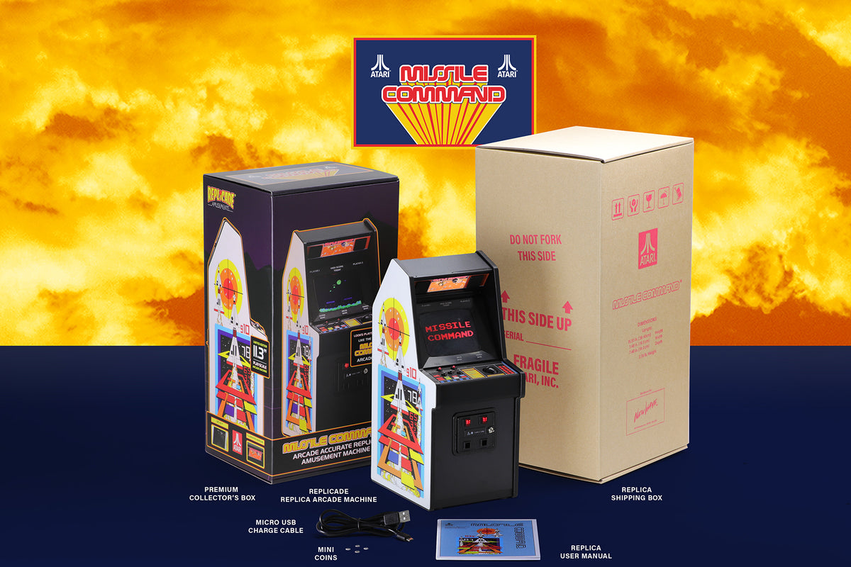中古　New Wave Toys Missile Command Missile Command x RepliCade – New Wave Toys