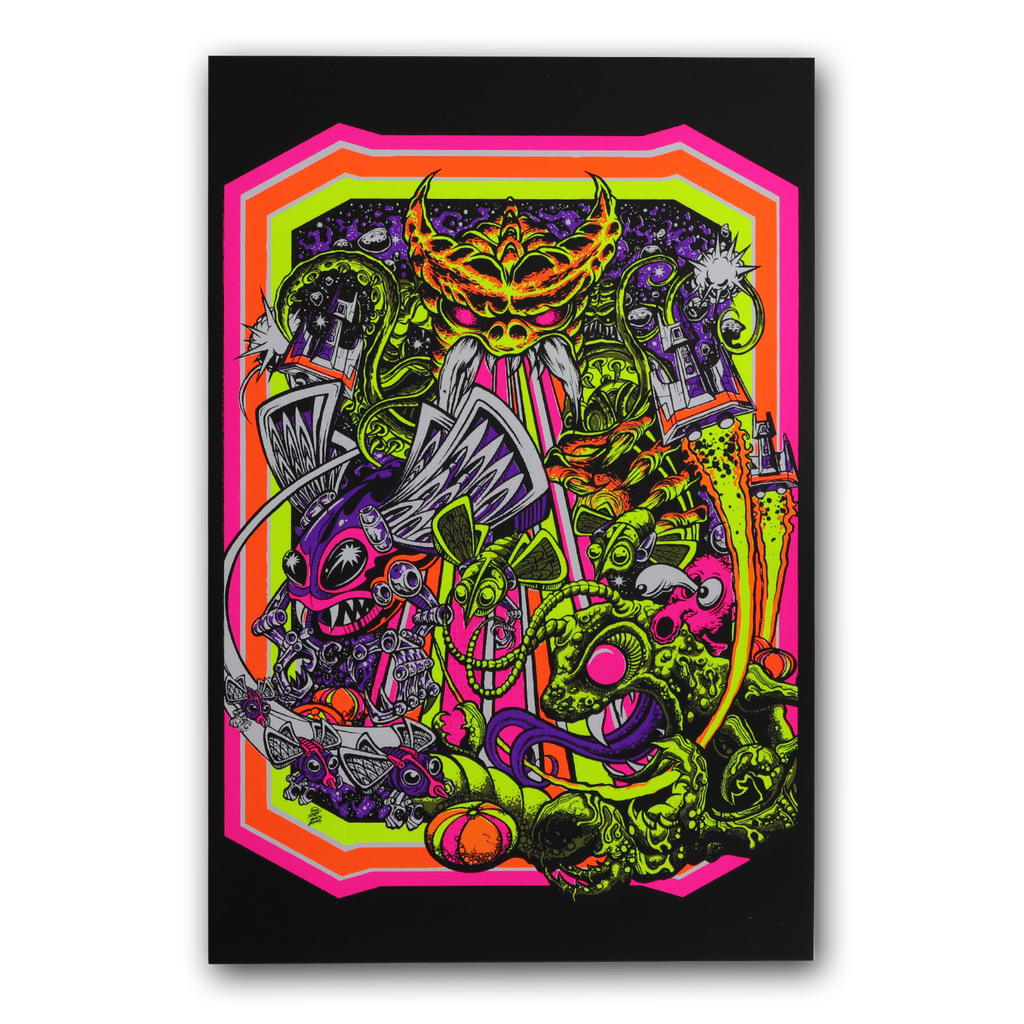 ARCADE DAZE UV MICRO POSTER