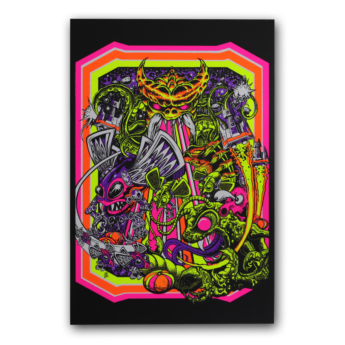 ARCADE DAZE UV MICRO POSTER