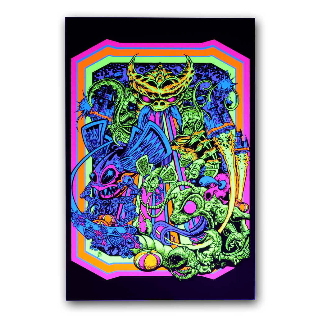 ARCADE DAZE UV MICRO POSTER