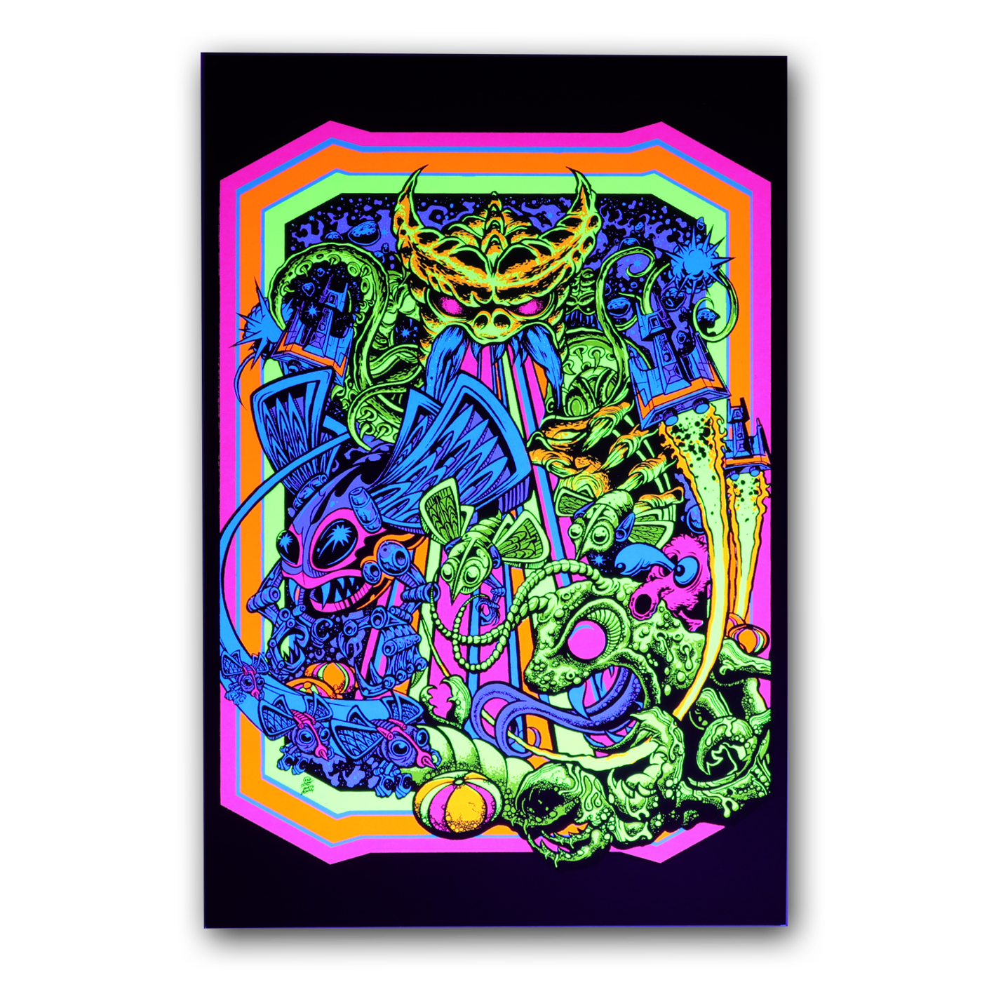 ARCADE DAZE UV MICRO POSTER