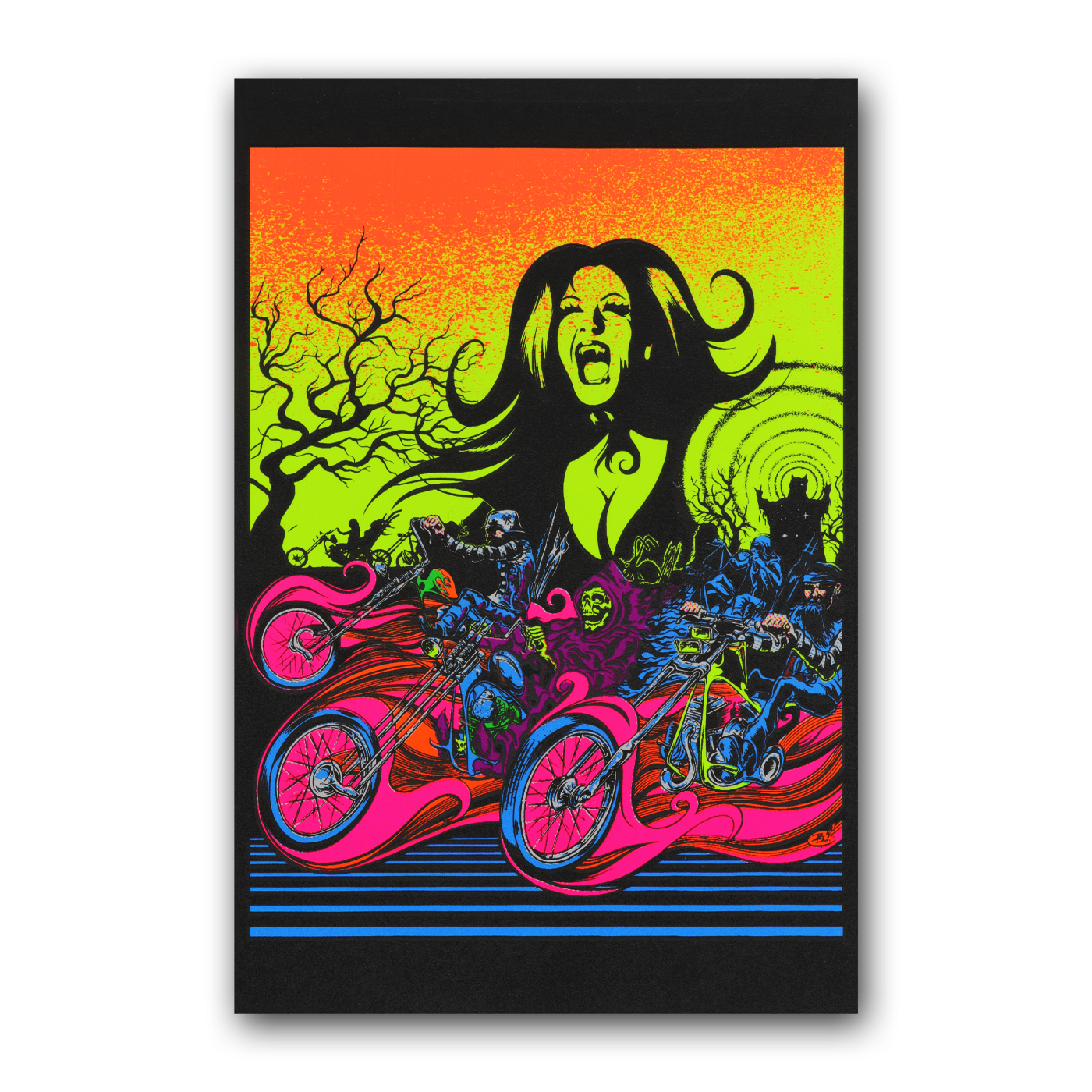 Acid Eaters UV Micro Poster