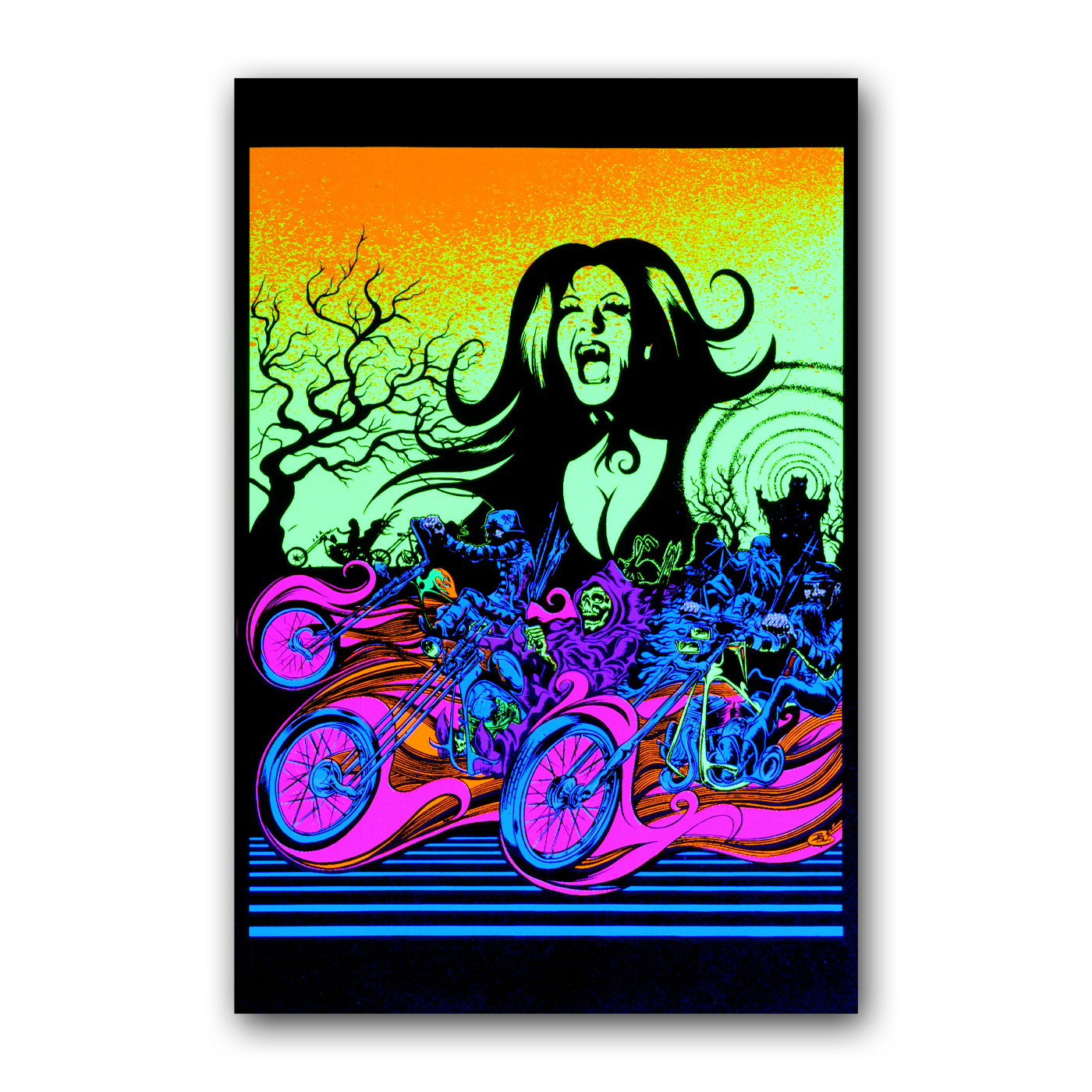 Acid Eaters UV Micro Poster