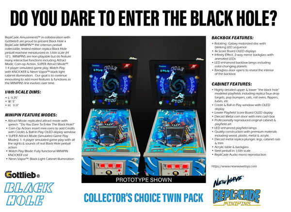 Black Hole Collectors Choice Twin Pack – New Wave Toys