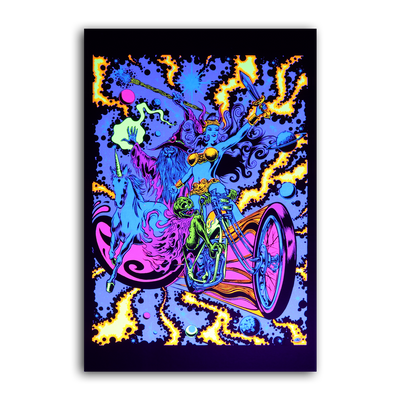 Dirty Donny 3x Blacklight Micro Poster Bundle