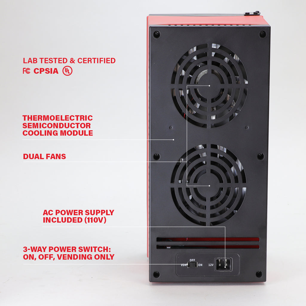 Coca-Cola Classic Replica Vending Machine Mini Fridge
