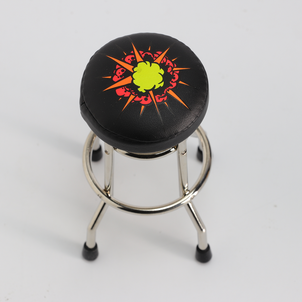 DD Black UV Explosion RepliCade Stool - LE