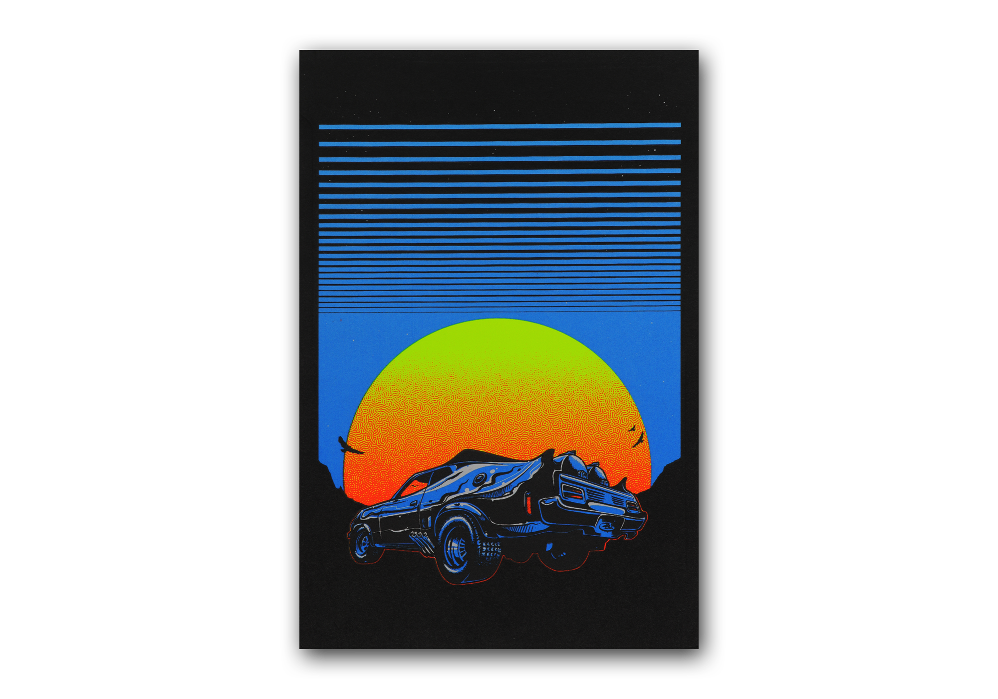 Last V8 UV Micro Poster