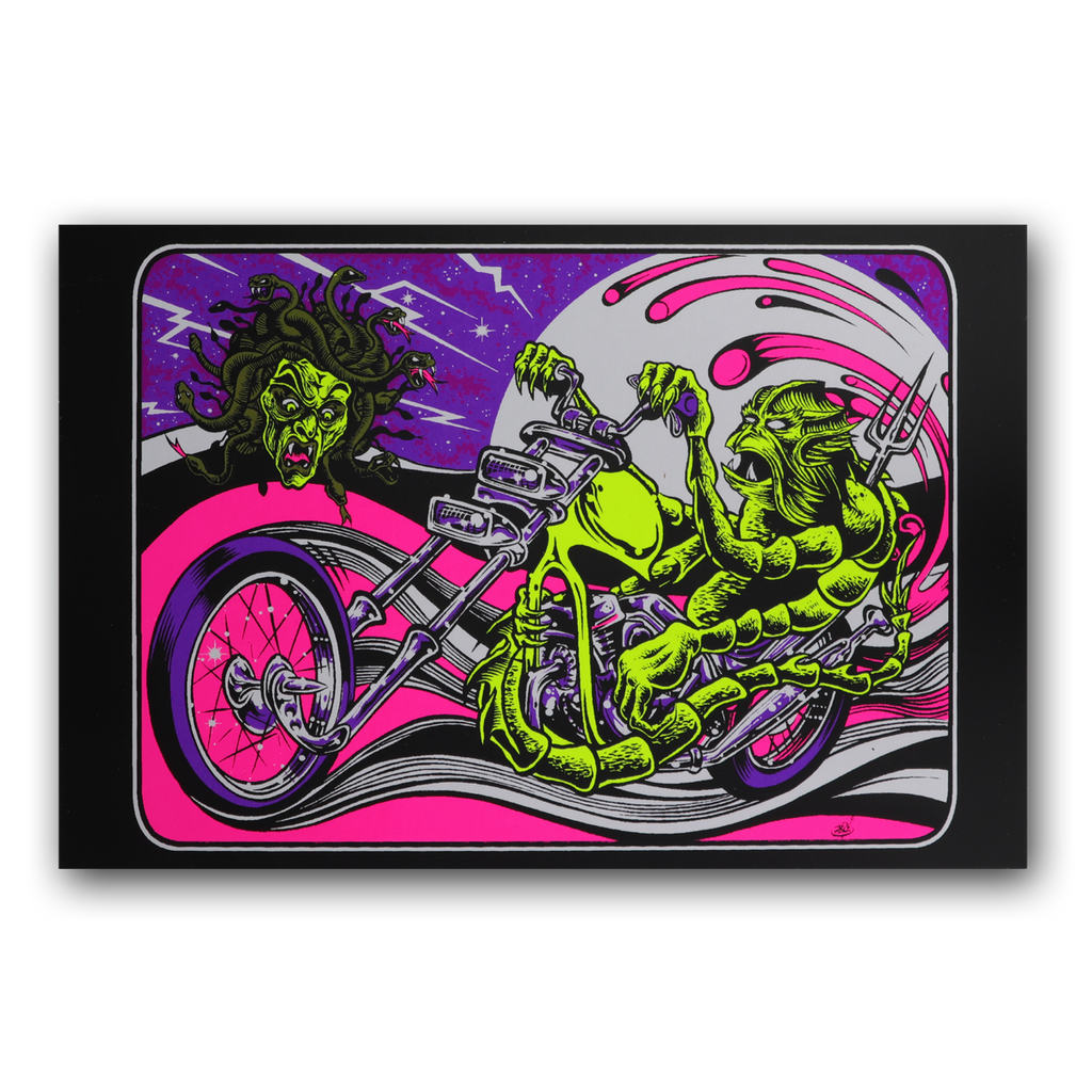 Gettin Stoned UV Micro Poster