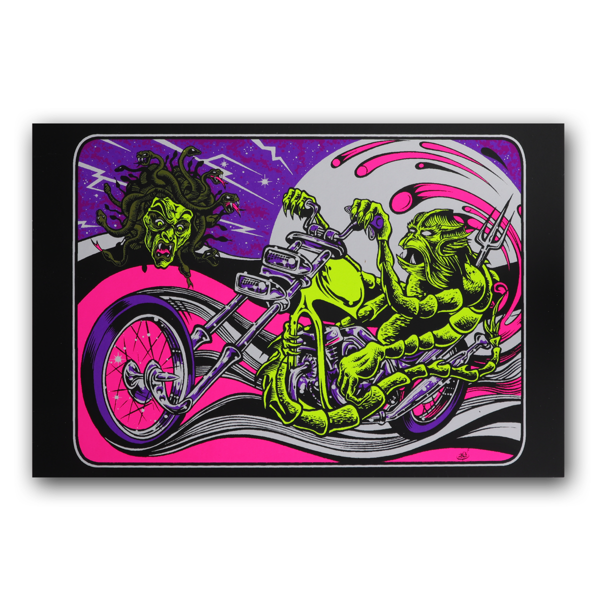 Gettin Stoned UV Micro Poster