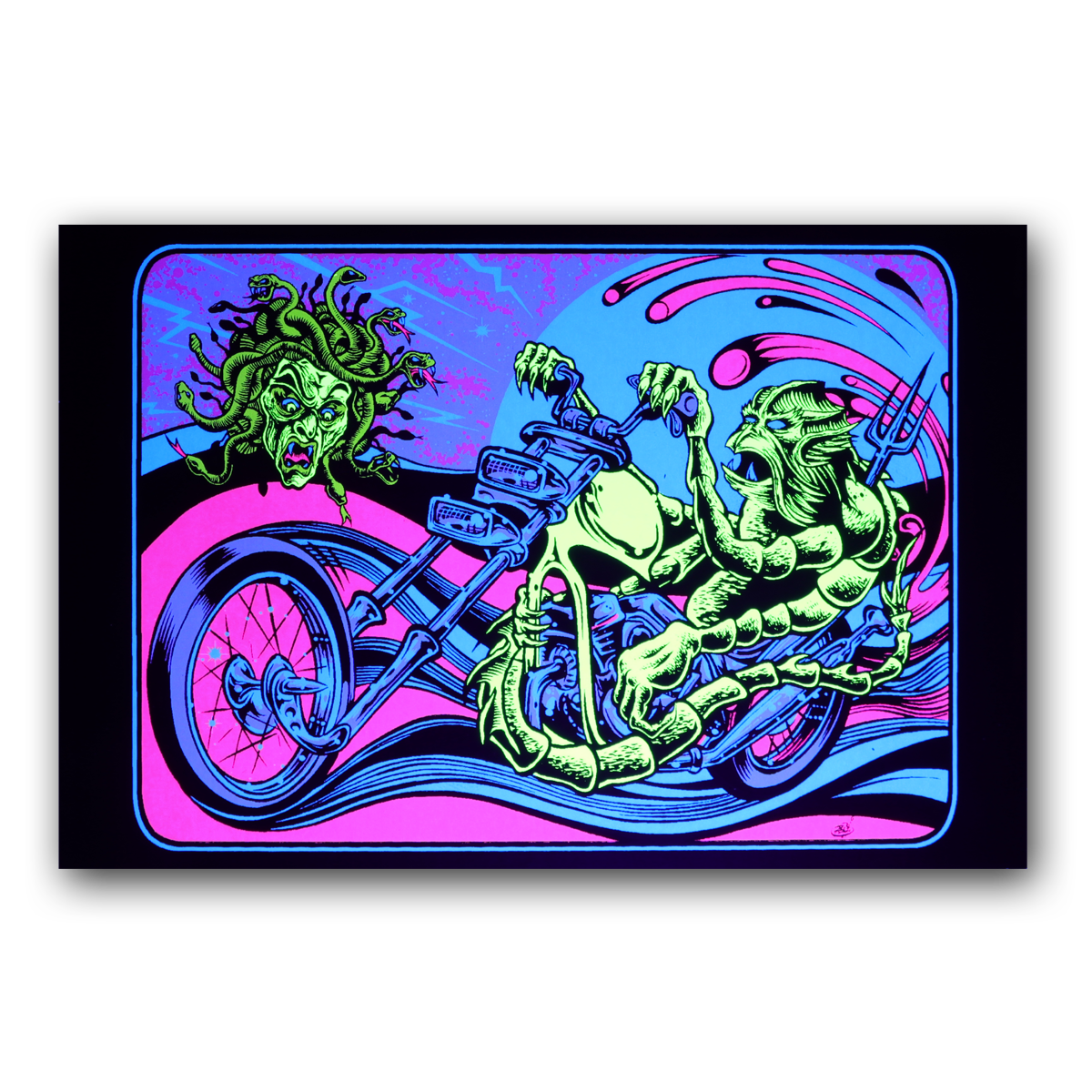 Gettin Stoned UV Micro Poster