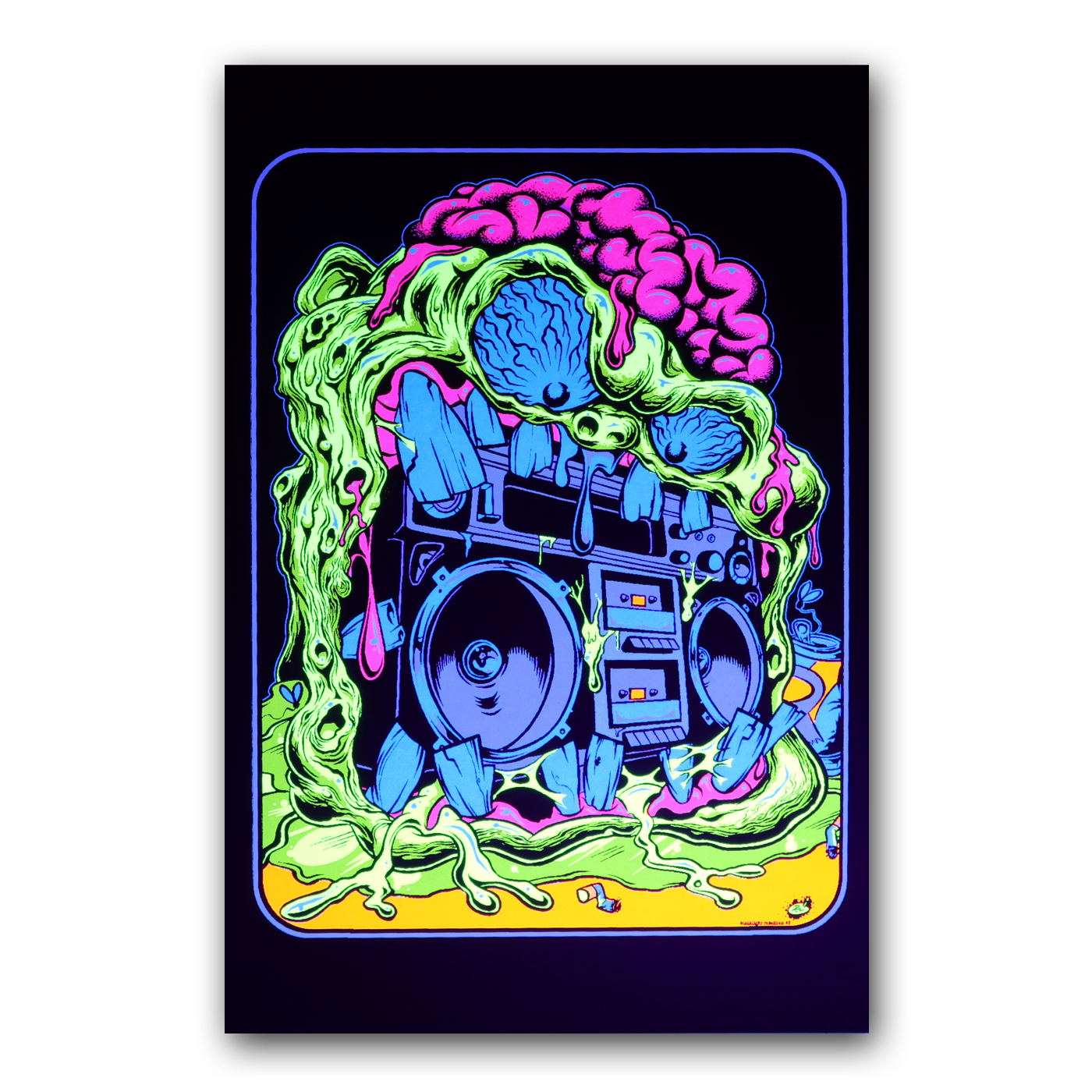 Master Blaster UV Micro Poster