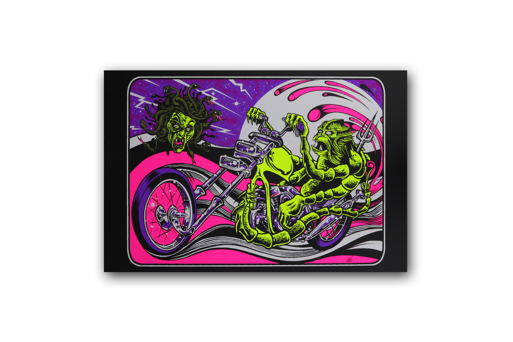 Gettin Stoned UV Micro Poster