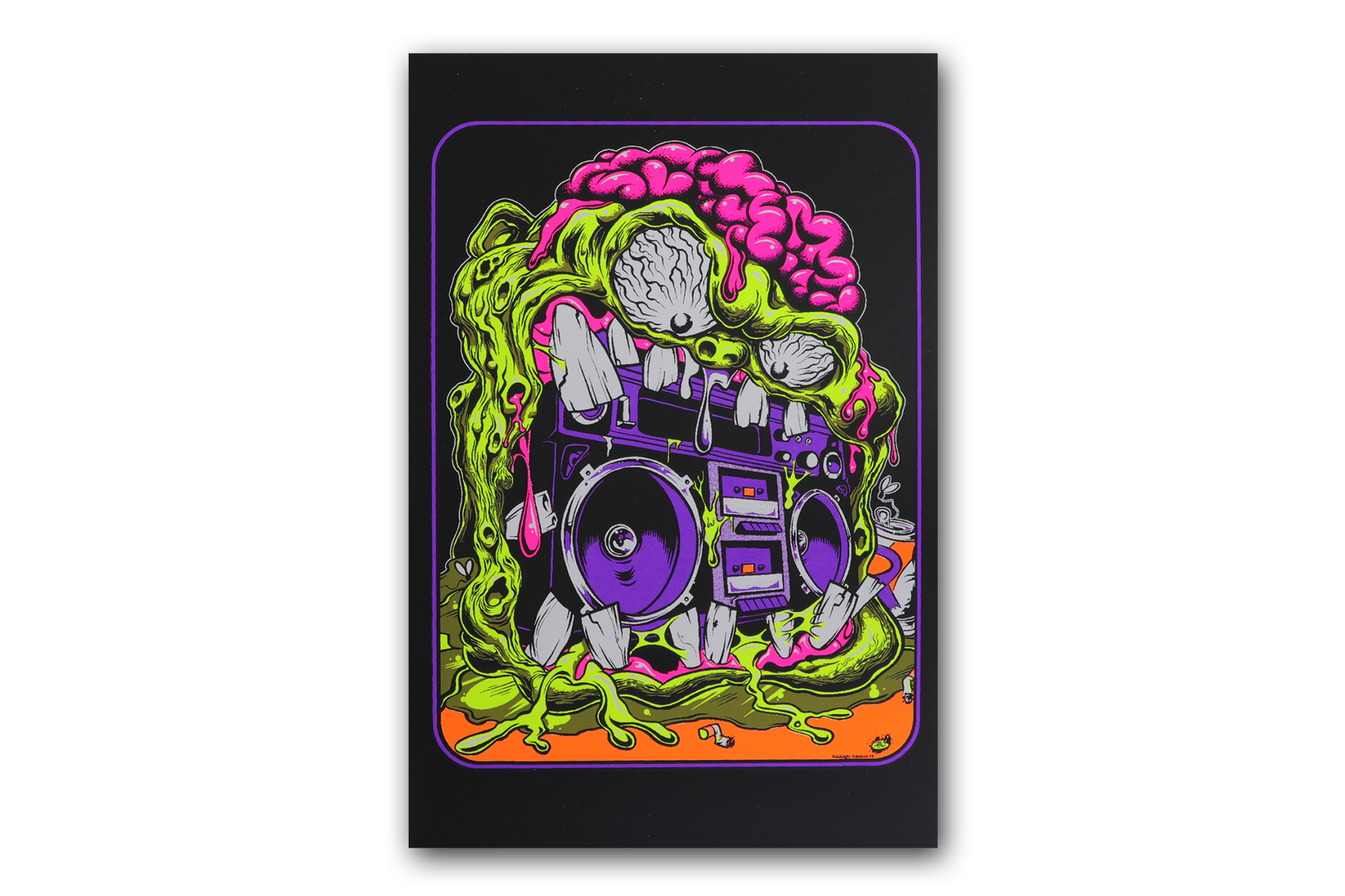 Master Blaster UV Micro Poster