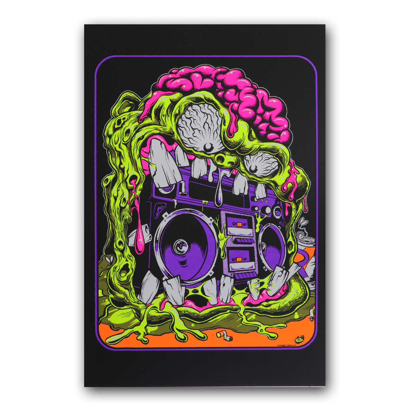 Master Blaster UV Micro Poster