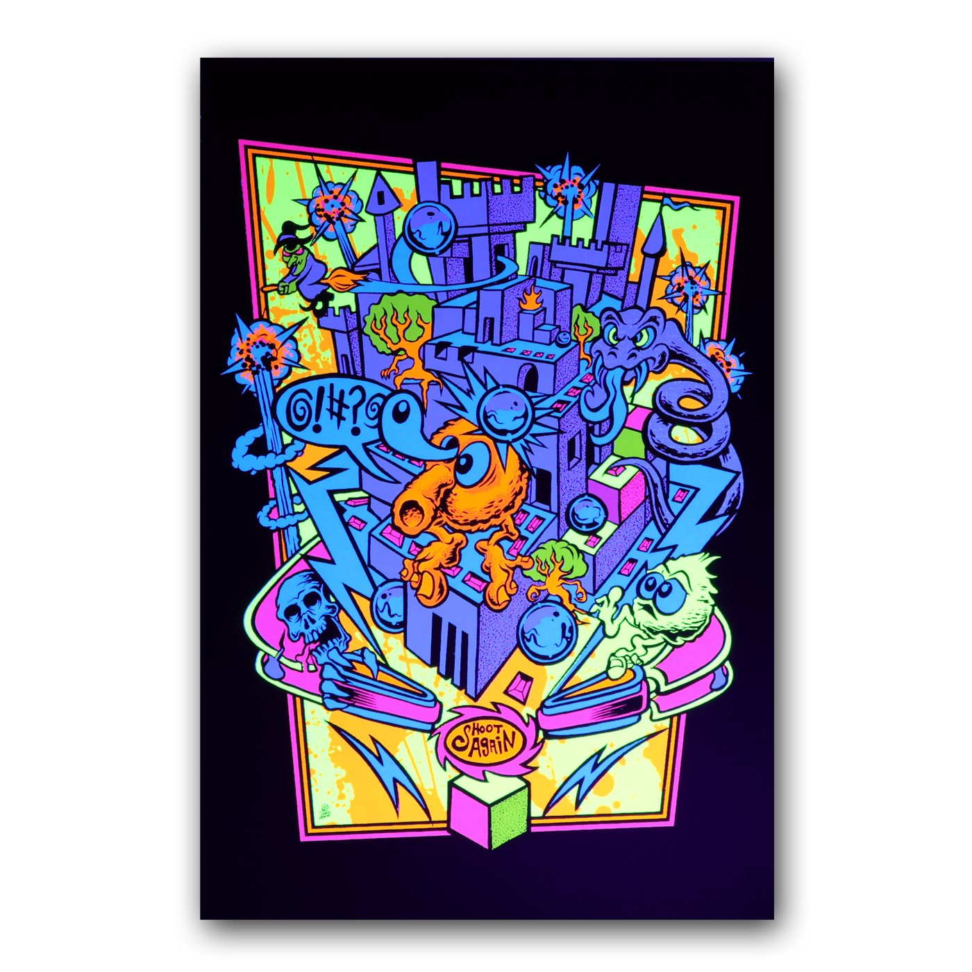 Qrystal Ball UV Micro Poster
