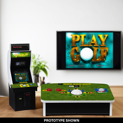 Golden Tee x RepliCade + Real Arcade Trak-Ball Stick™ Bundle