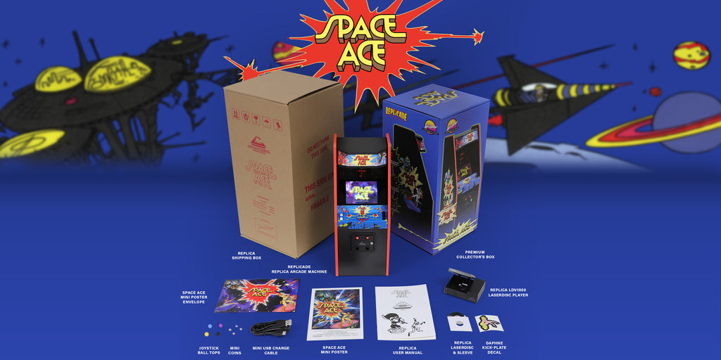 Space Ace x RepliCade Conversion Kit Edition