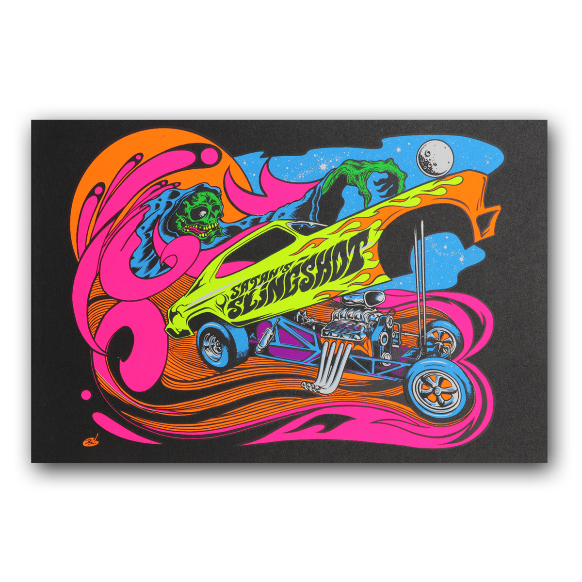 Satans Slingshot UV Micro Poster