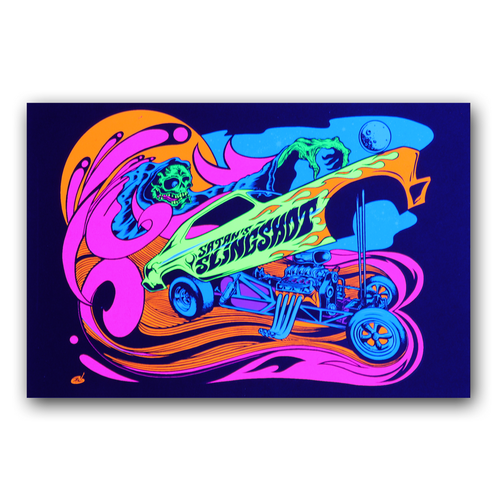 Satans Slingshot UV Micro Poster