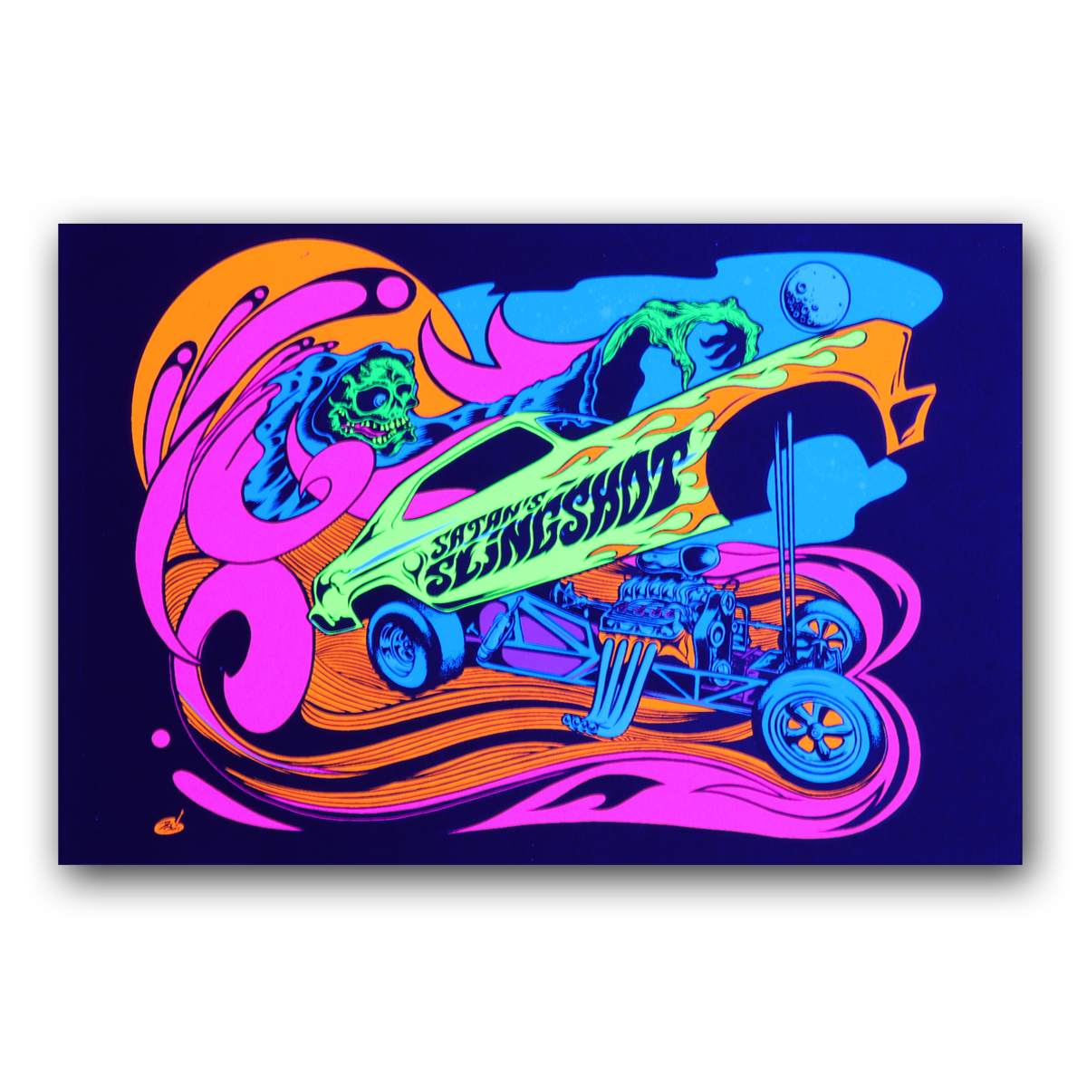 Satans Slingshot UV Micro Poster