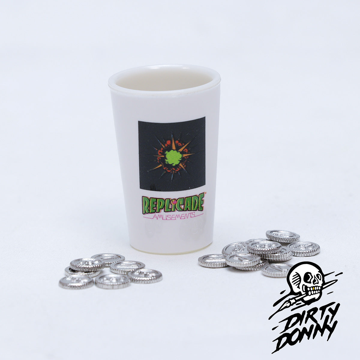 SLURP VIDEO ARCADE CUP COINS GUM PACK
