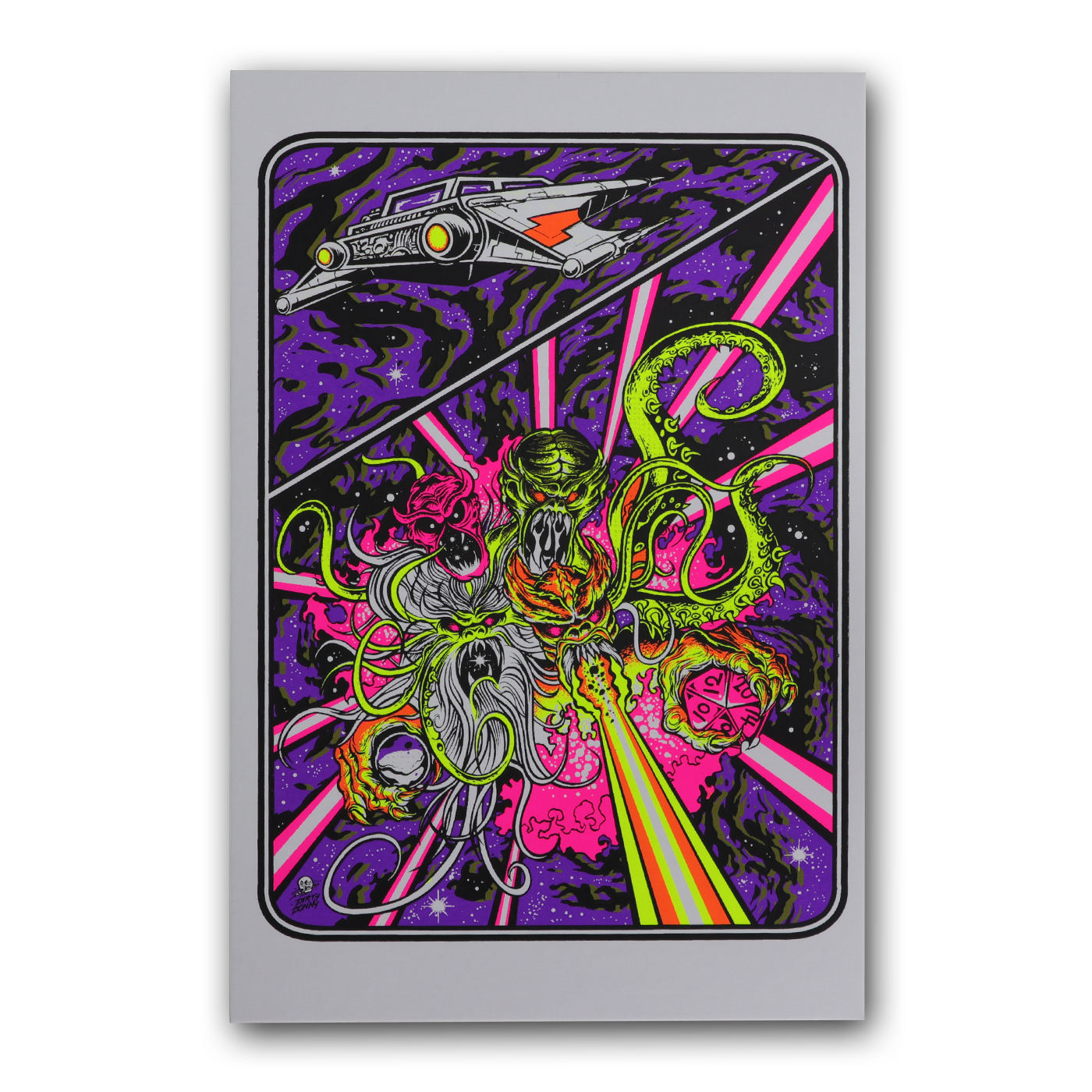TITANS OF TEMPEST UV MICRO POSTER