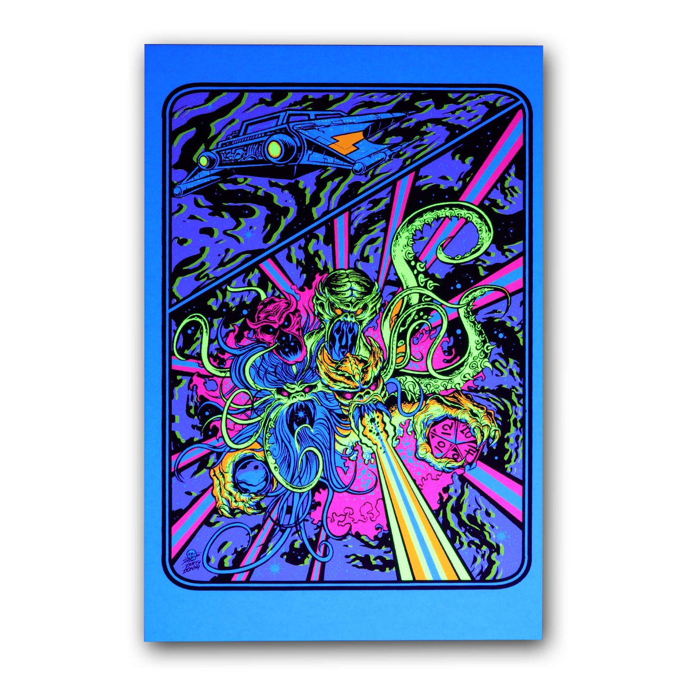TITANS OF TEMPEST UV MICRO POSTER
