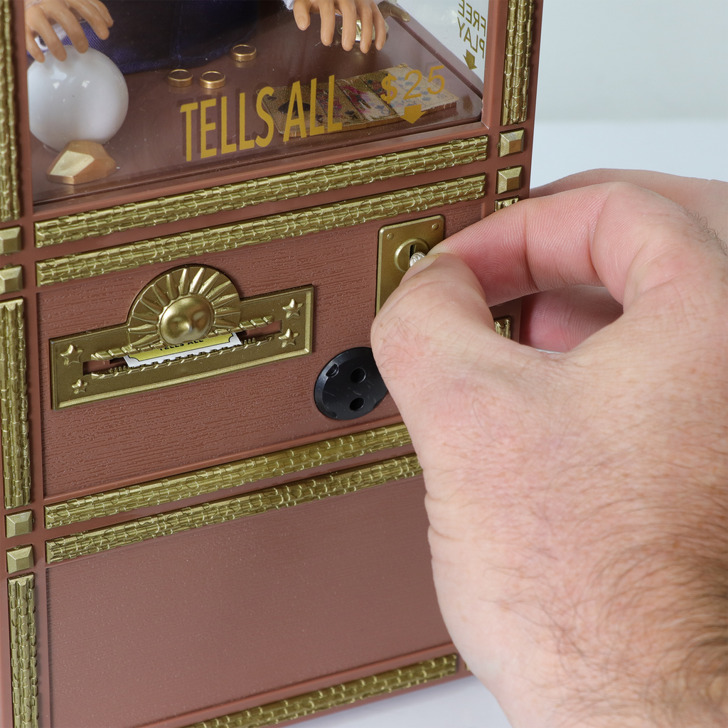 Trump Tells All Miniature Animated Fortune Teller Machine