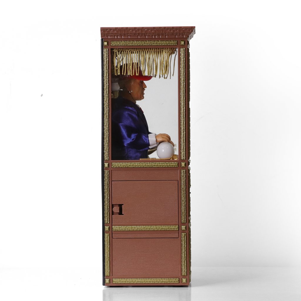 Trump Tells All Miniature Animated Fortune Teller Machine
