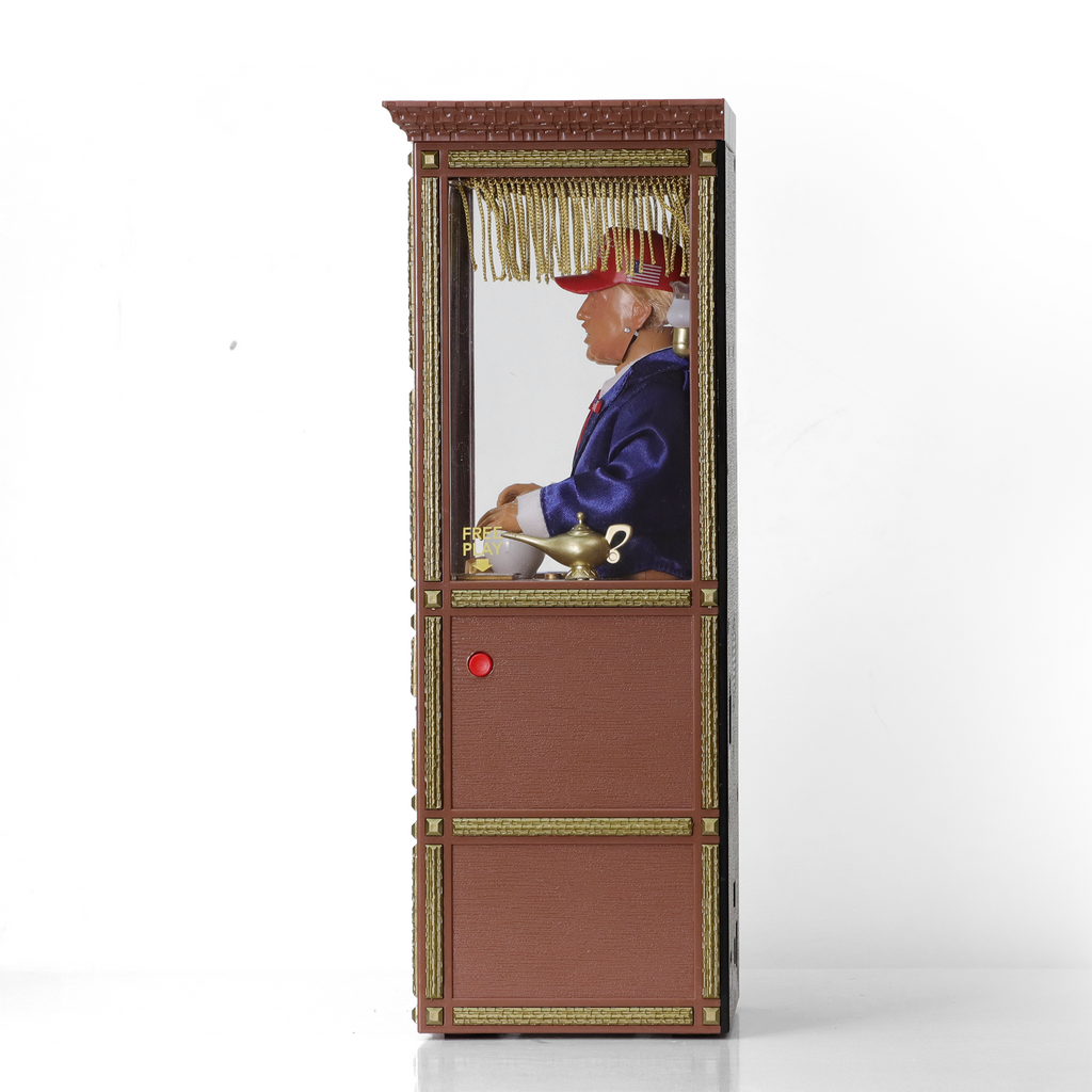 Trump Tells All Miniature Animated Fortune Teller Machine