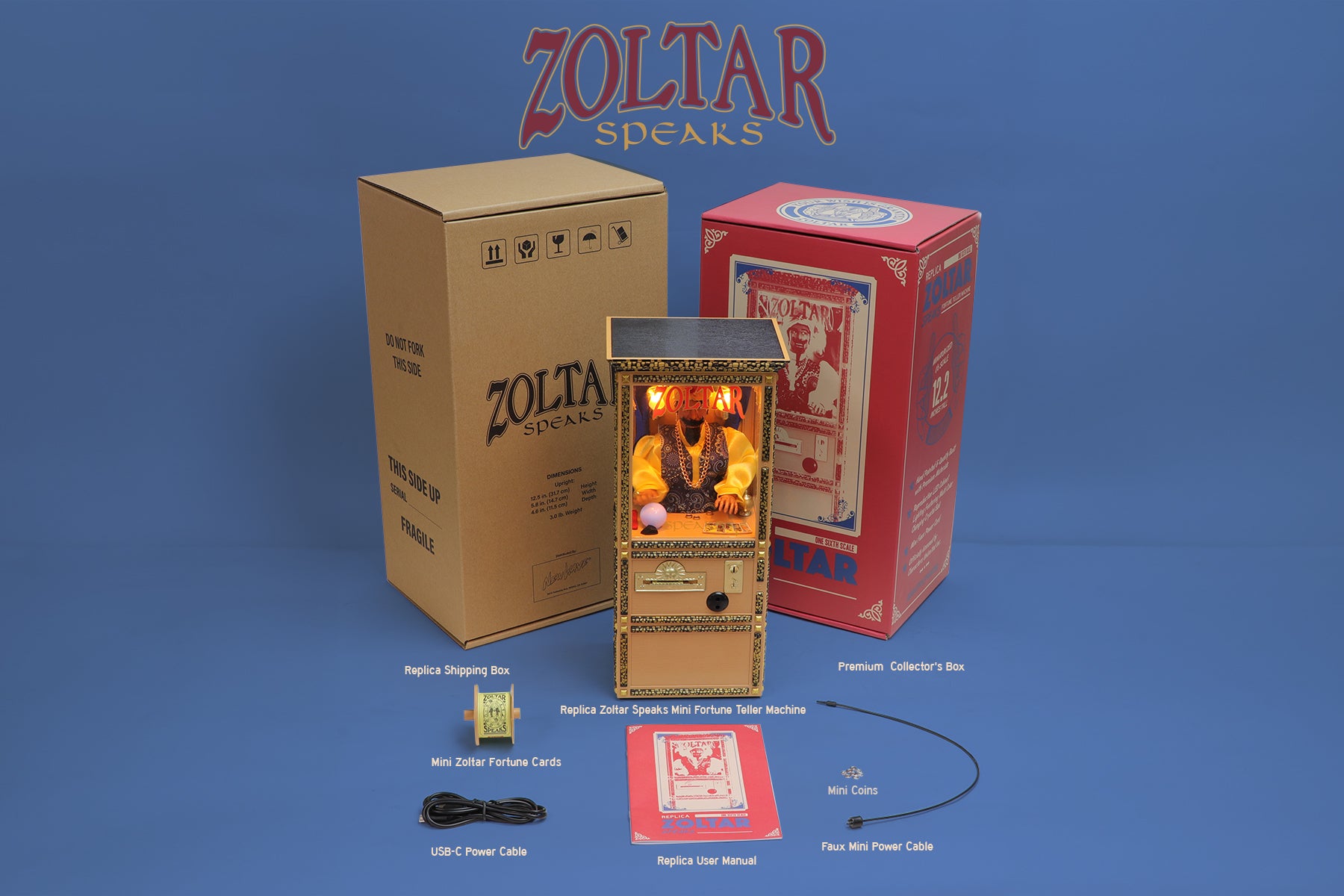 Replica Zoltar Speaks Fortune Teller Machine – New Wave Toys
