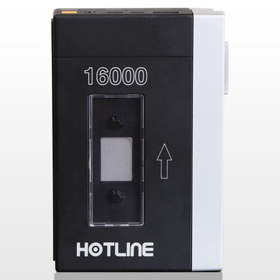 Hotline 16000 Power Bank - Matte Black