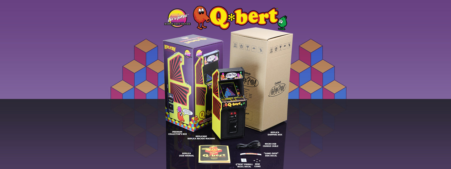 Q*bert x RepliCade Warren Davis Edition