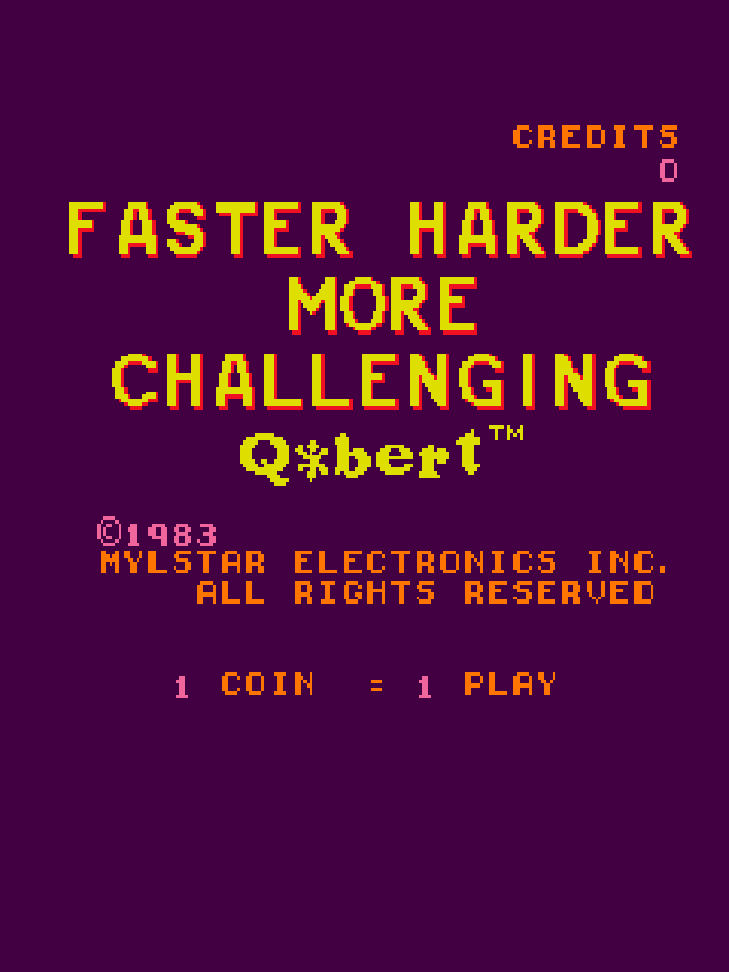 Q*bert x RepliCade Warren Davis Edition