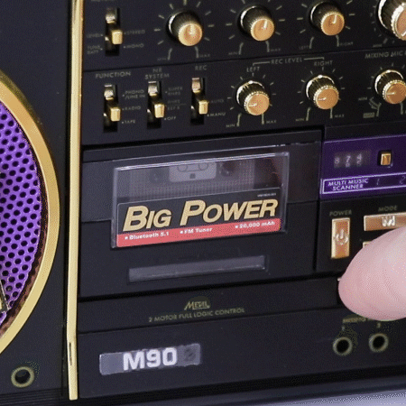 M90 MINI Blaster Artist Series BUA & Slick Rick