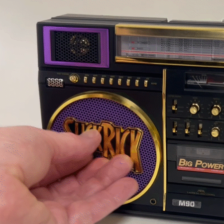 M90 MINI Blaster Artist Series BUA & Slick Rick